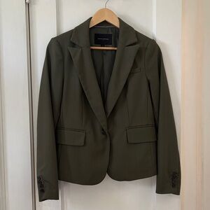 Banana Republic Women's Olive Blazer